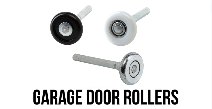 how to install garage door rollers