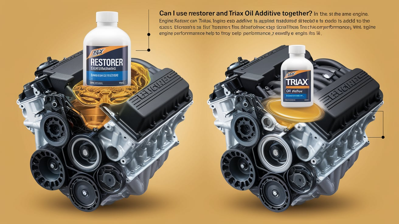 Can I Use Engine Restorer and Triax Oil Additive Together