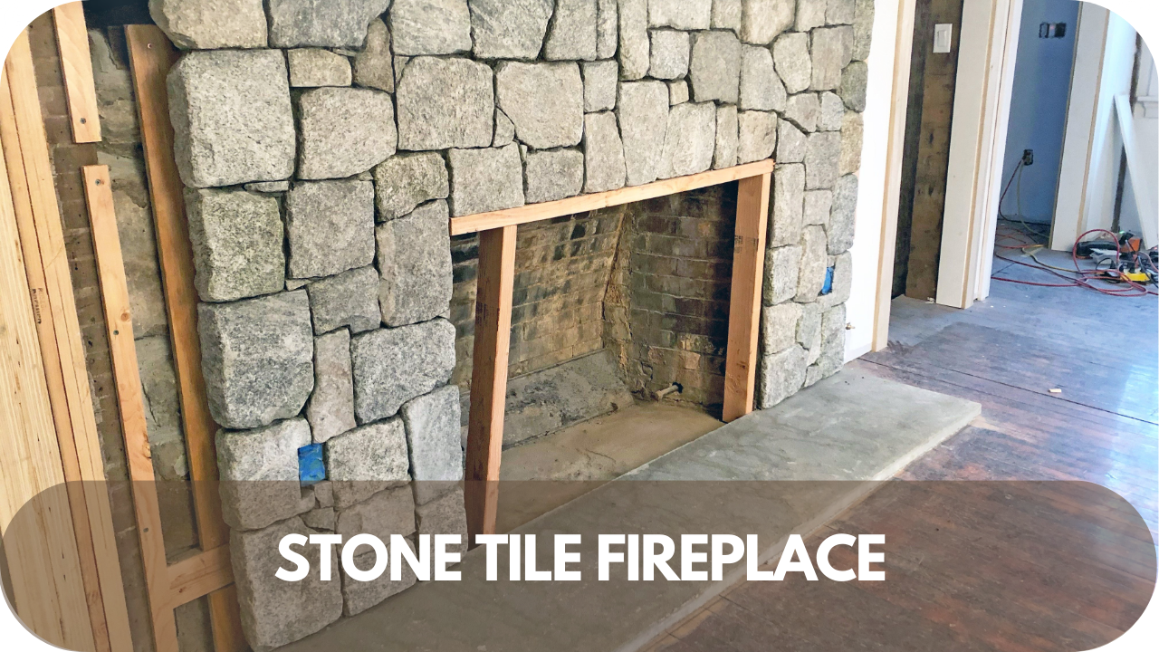 Transform your 2025 home with the timeless elegance and texture of a stone tile fireplace.