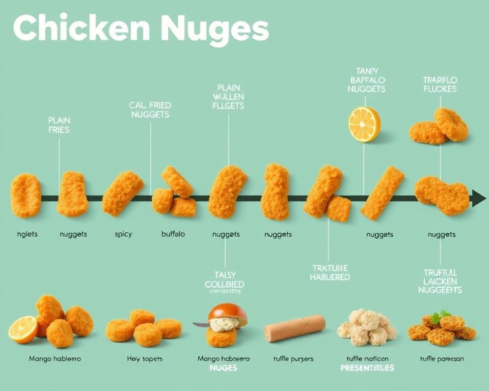 chicken nugget evolution