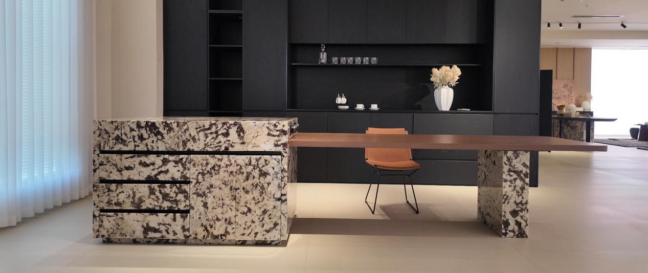 JASIWAY Kitchen Island Dining Table