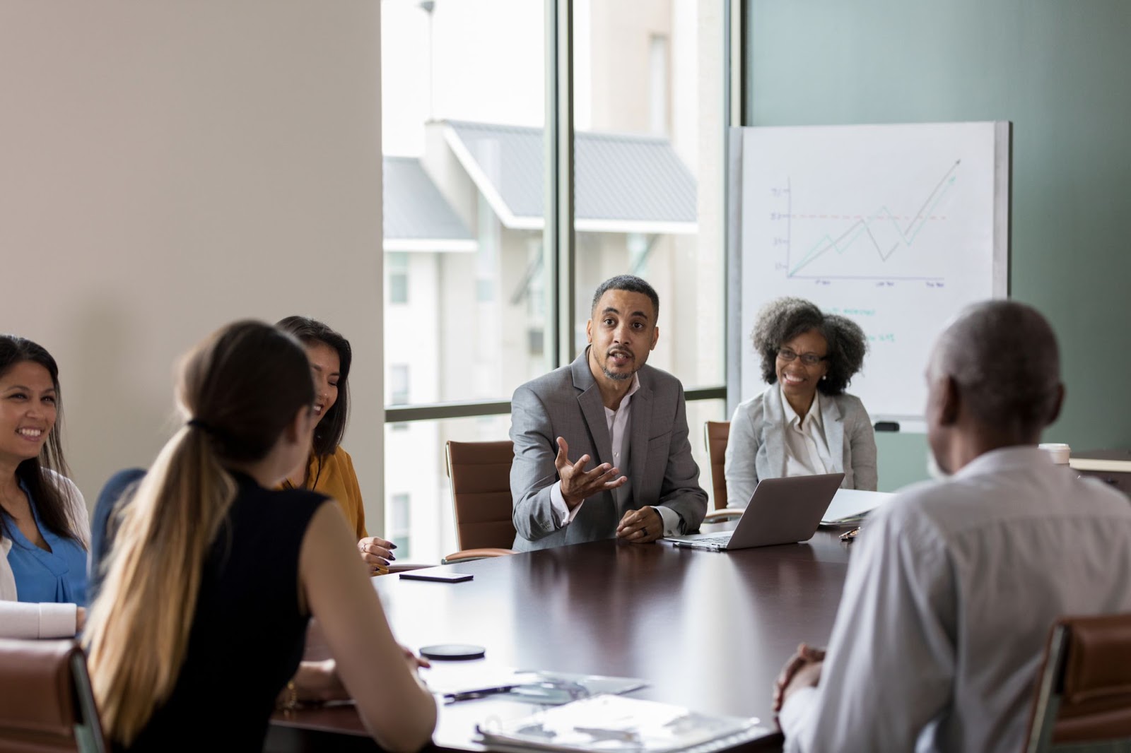 Bank leaders serving on a nonprofit board of directors