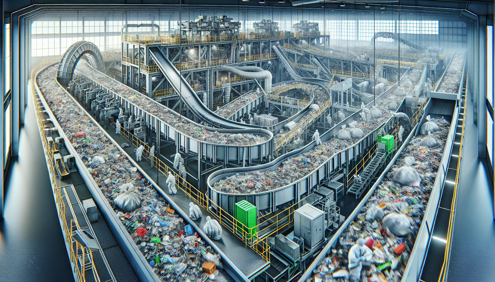 Materials Recovery Facility (MRF) processing