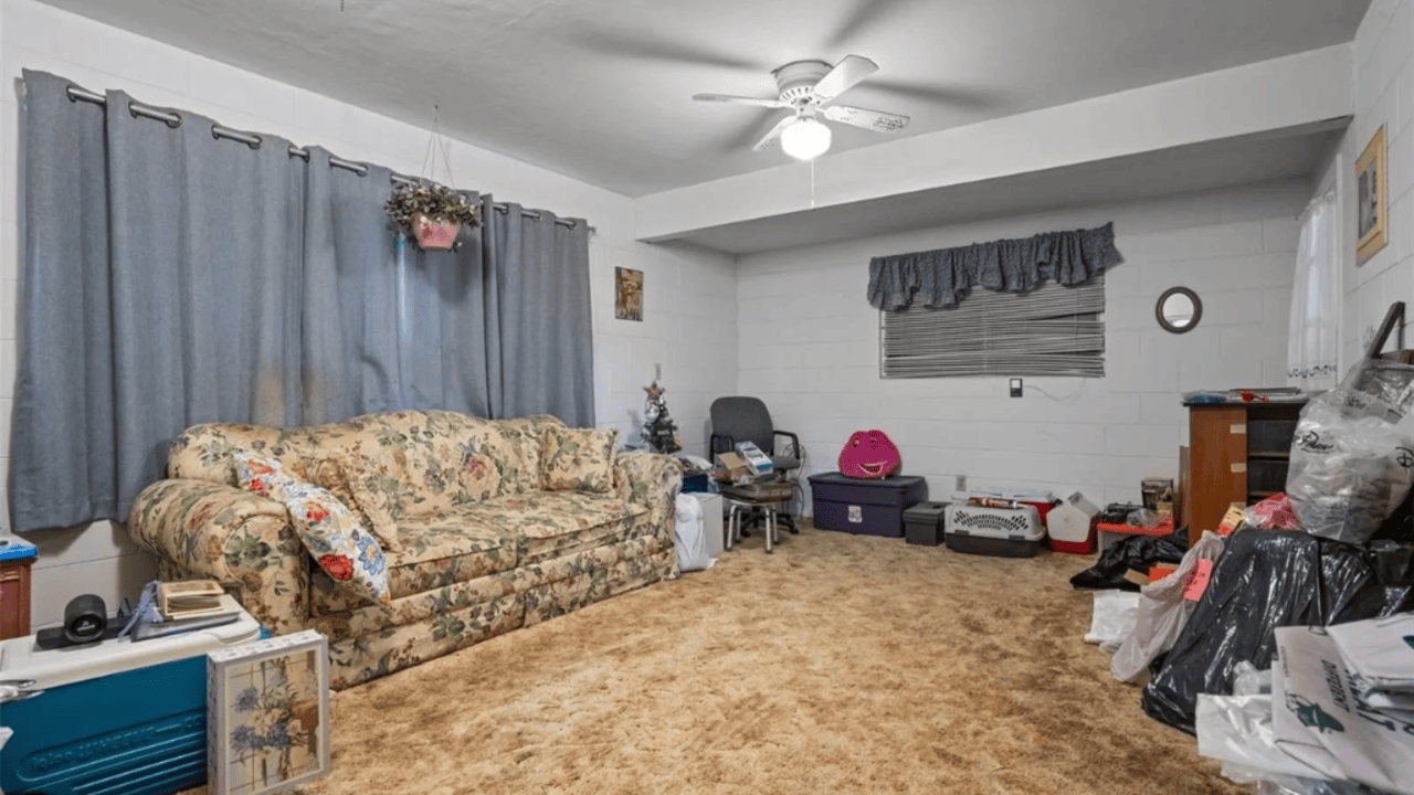 Tour This 1,540 Sq Ft Concrete Block Home with Private Pool and Spacious Backyard in Orlando, FL