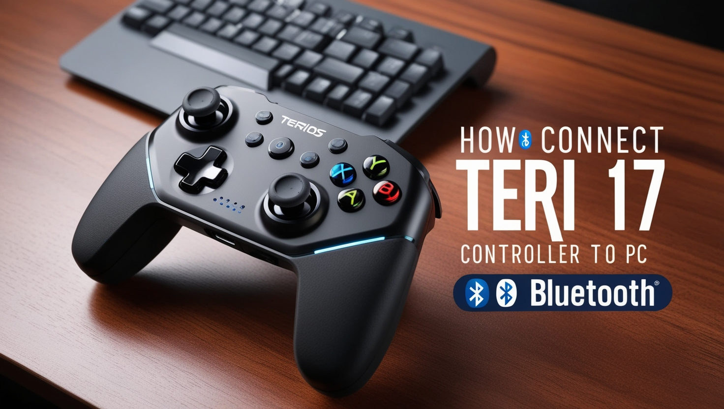 How to Connect Terios T17 Controller to PC Bluetooth