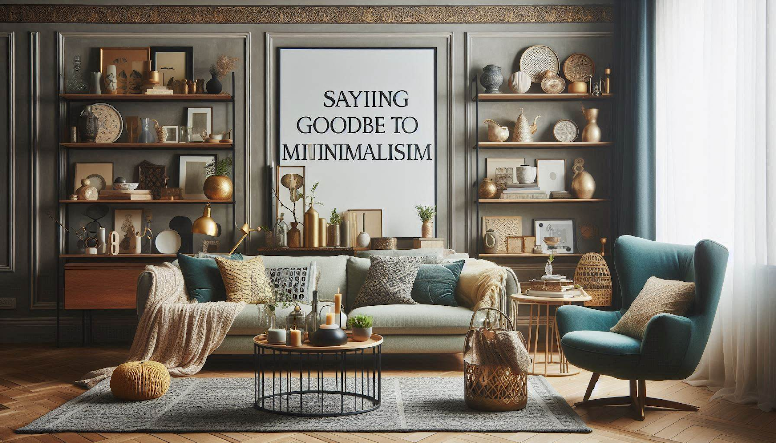 Maximalist Decor Revival: Saying Goodbye to Minimalism
