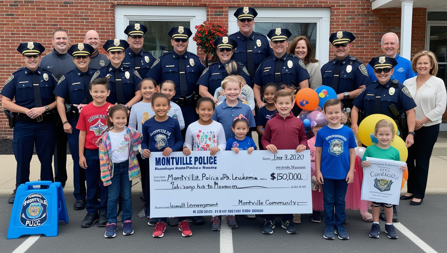 Montville Police PBA Holds Successful Fundraiser for Child with Leukemia