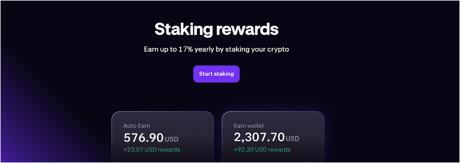 Kraken Staking
