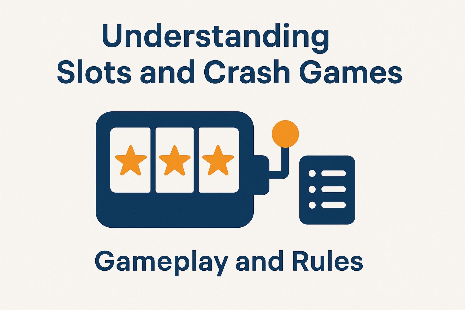 Understanding Slots and Crash Games