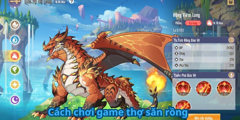 Cách chơi game thợ săn rồng