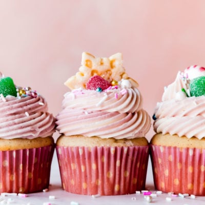 sugar plum fairy cupcakes