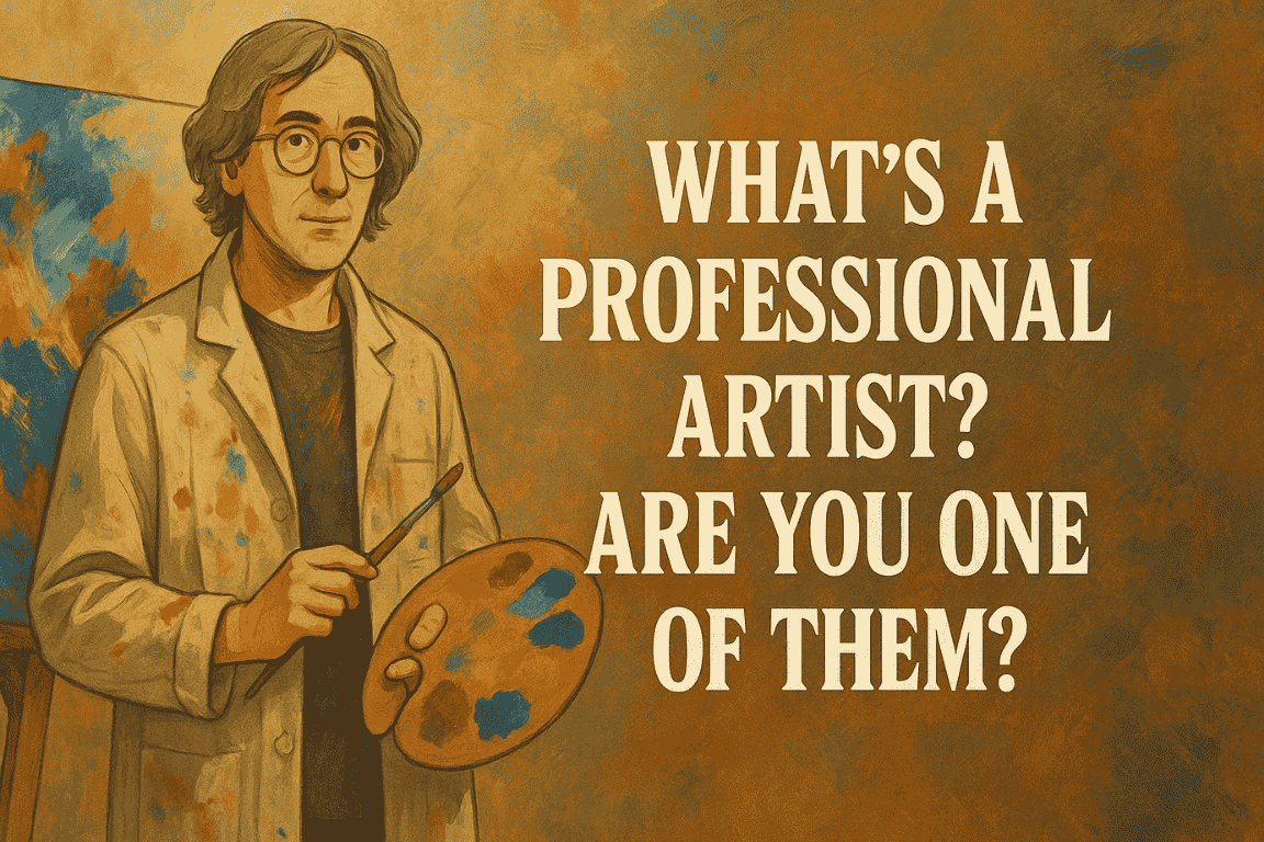 What’s a Professional Artist? Are You One of Them?