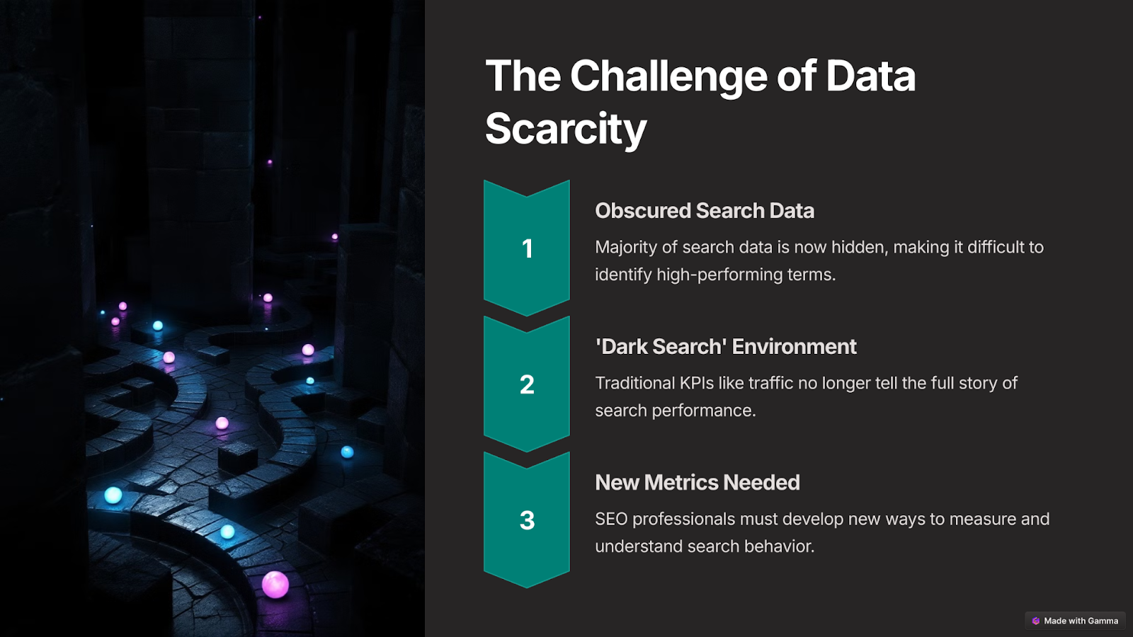 The challenge of data scarcity