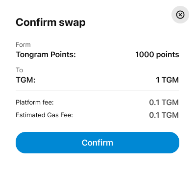 Review Estimated Gas Fees