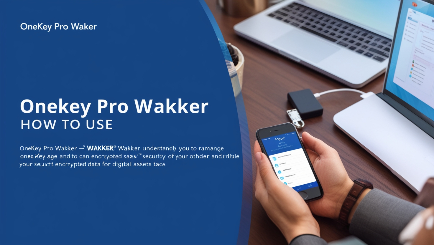 OneKey Pro Wakker How to Use