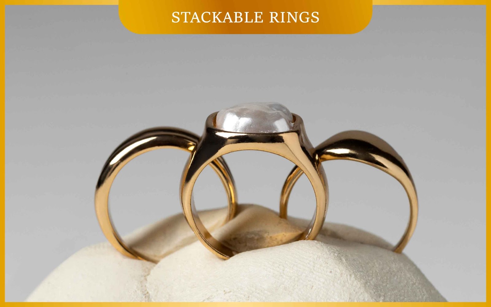 Stackable rings