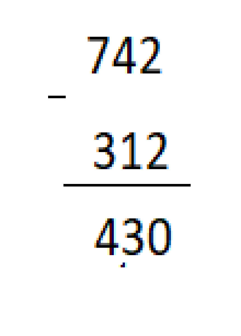 BÀI 77. PHÉP TRỪ( KHÔNG NHỚ) TRONG PHẠM VI 1000