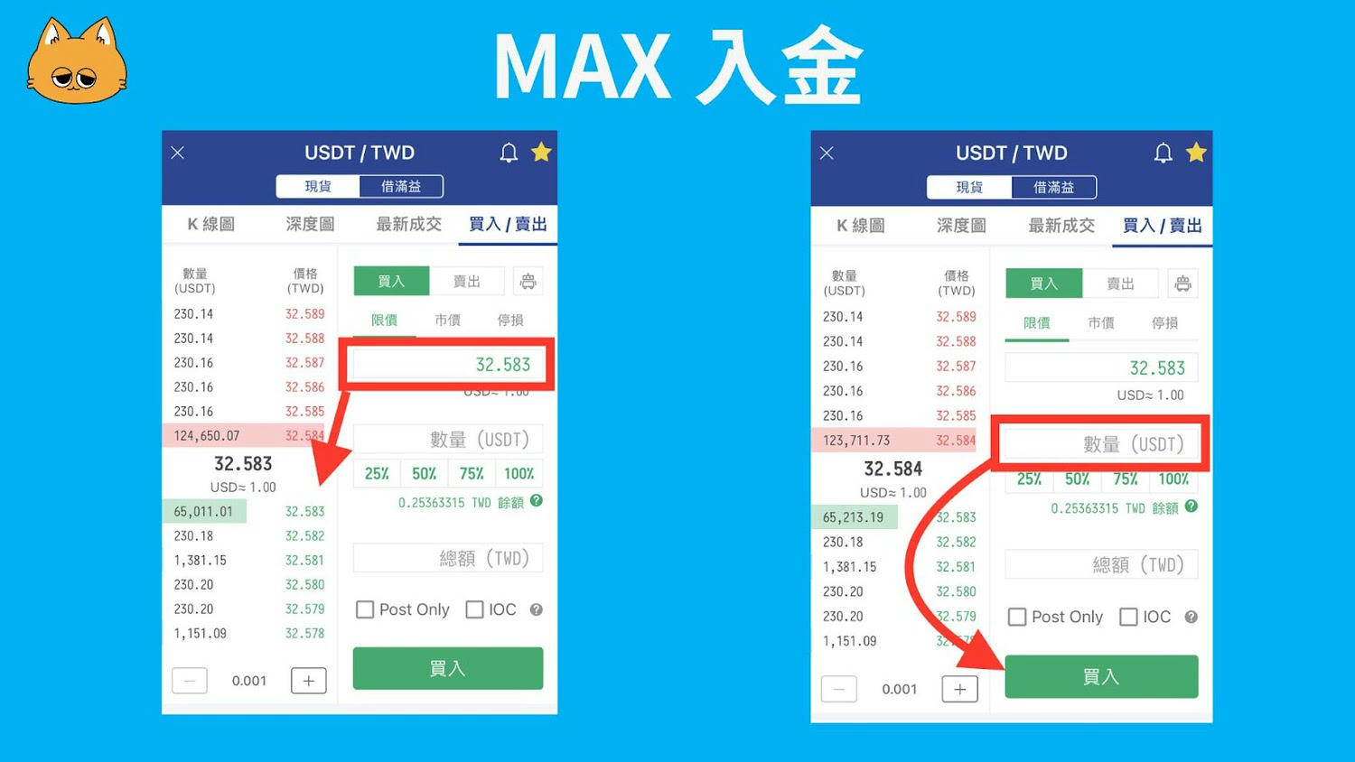 幣安入金