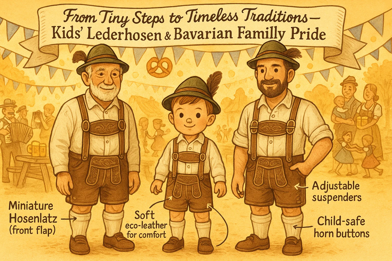 Kids' Lederhosen