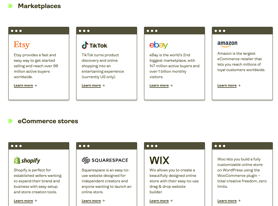 Printify integrations