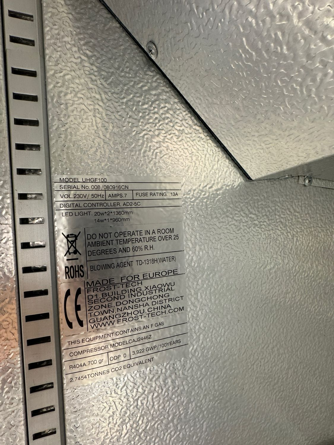 Improper Freezer Disposal