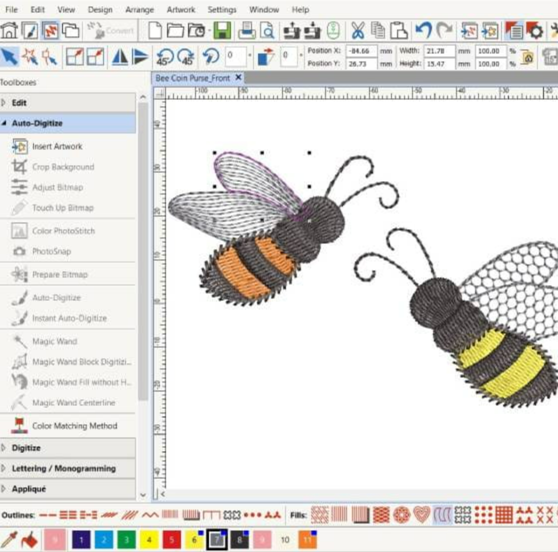 Bernina Embroidery Software Features