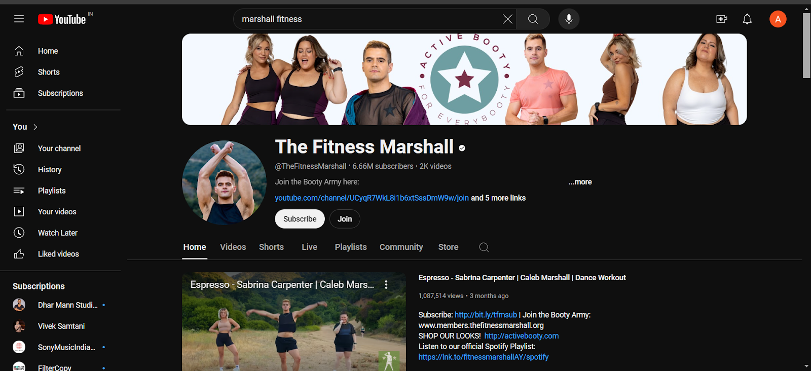 Marshall Fitness