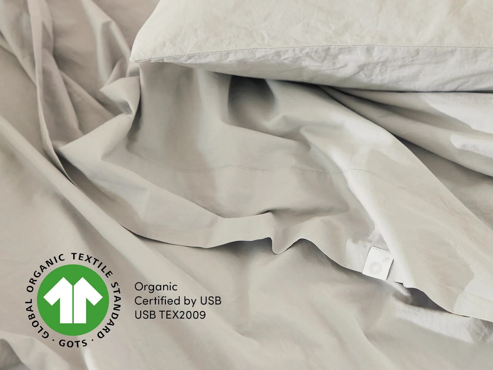 USB-certified organic cotton sheets