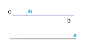 BÀI 10. TIÊN ĐỀ EUCLID, TÍNH CHẤT CỦA HAI ĐƯỜNG THẲNG SONG SONG1. TIÊN ĐỀ EUCLID VỀ ĐƯỜNG THẲNG SONG SONGBài 1: Cho trước đường thẳng a và một điểm M không nằm trên đường thẳng a. (H.3.31).Dùng bút chì vẽ đường thẳng b đi qua M và song song với đường thẳng a.Dùng bút màu vẽ đường thẳng c đi qua M và song song với đường thẳng a.Em có nhận xét gì về vị trí của hai đường thẳng b và c?Đáp án chuẩn: Đường thẳng b và c trùng nhau.Bài 2: Phát biểu nào sau đây diễn đạt đúng nội dung của Tiên đề Euclid?(1) Cho điểm M nằm ngoài đường thẳng a. Đường thẳng đi qua M và song song với a là duy nhất.(2) Có duy nhất một đường thẳng song song với một đường thẳng cho trước.(3) Qua điểm M nằm ngoài đường thẳng a, có ít nhất một đường thẳng song song với a.Đáp án chuẩn: Phát biểu đúng: (1).2. TÍNH CHẤT CỦA HAI ĐƯỜNG THẲNG SONG SONG