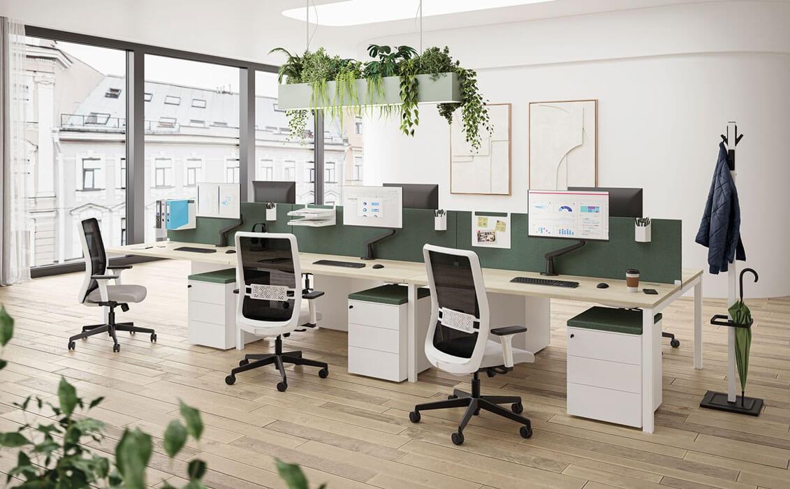 Comment réduire l’empreinte carbone de vos bureaux grâce au mobilier