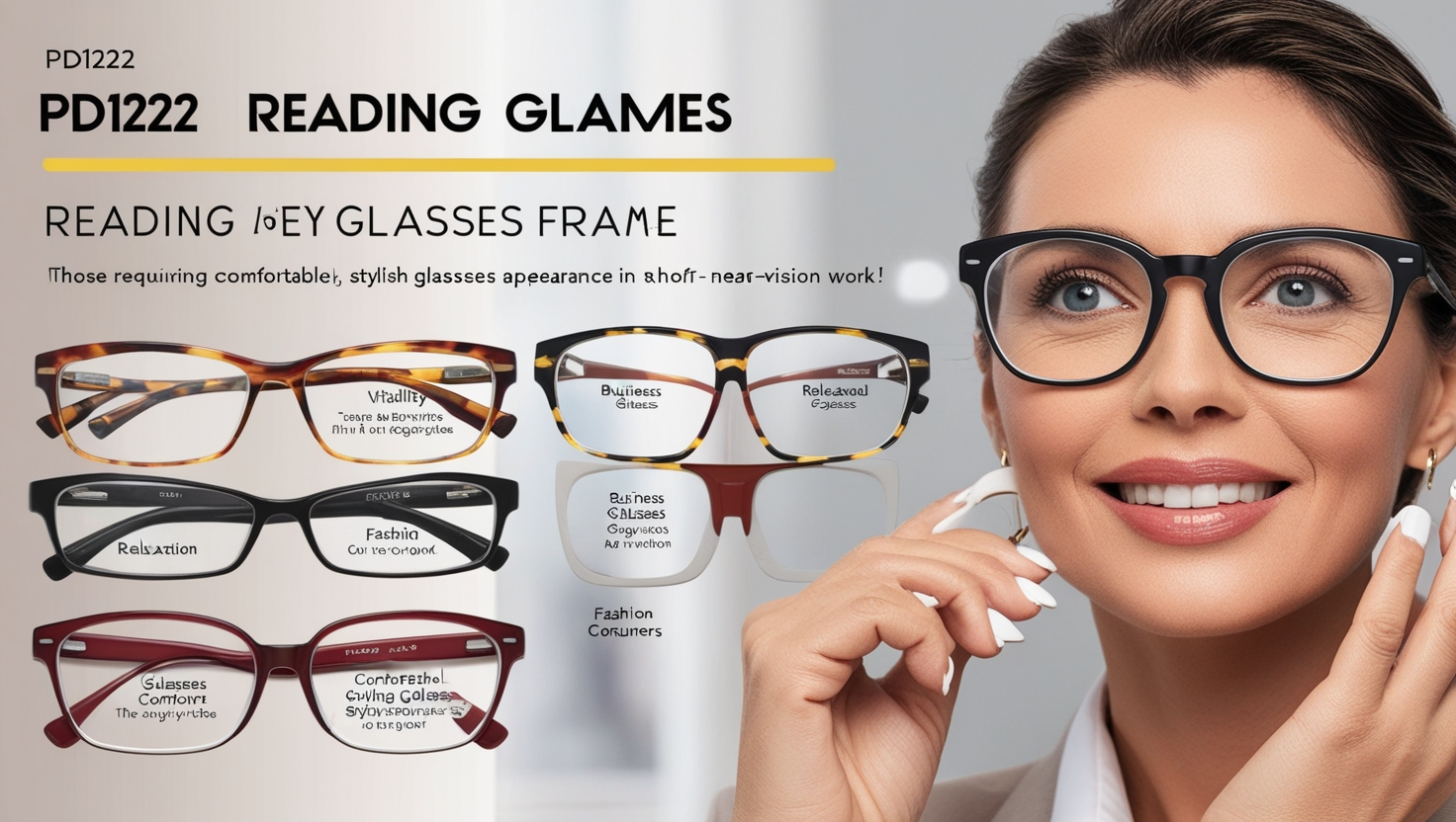 PD1222 Reading Glasses Frames