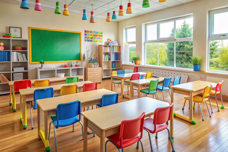 reforma de escola - sala de aula