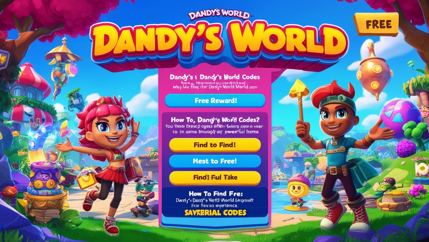 Dandy’s World Codes