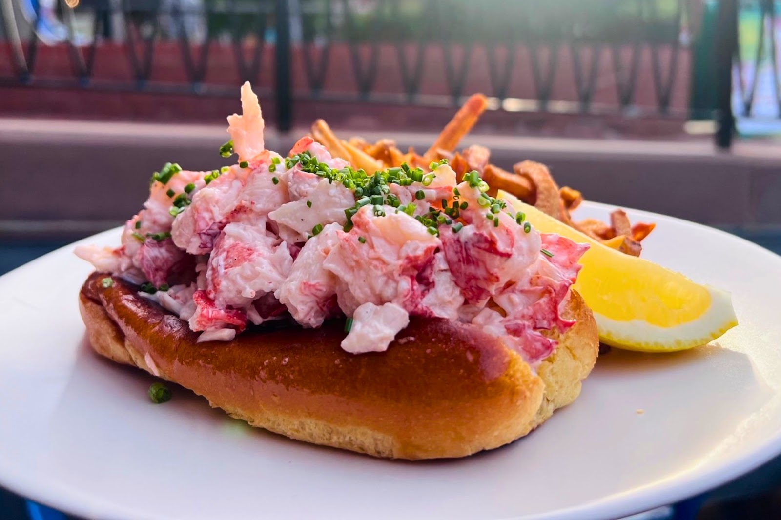 Try the lobster roll at this Newbury Street, Boston restaurant