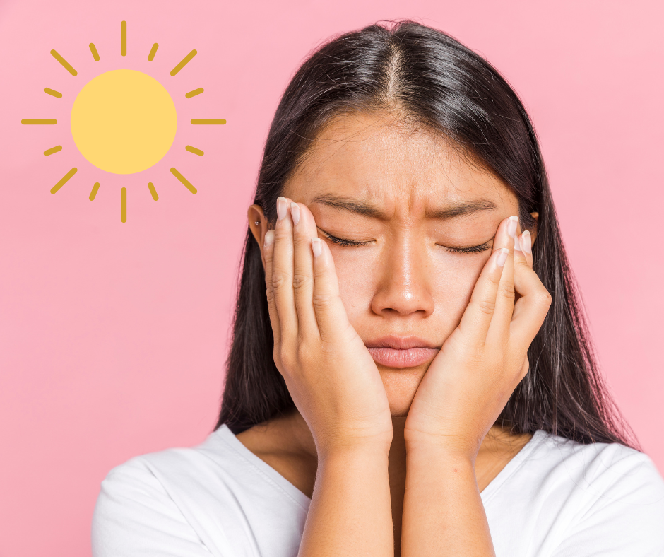 Nên sử dụng kem chống nắng tốt để ngăn ngừa tia UV