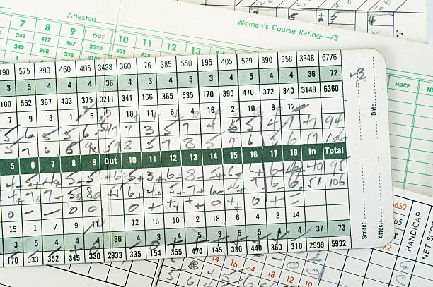 score of 3 on a par 4