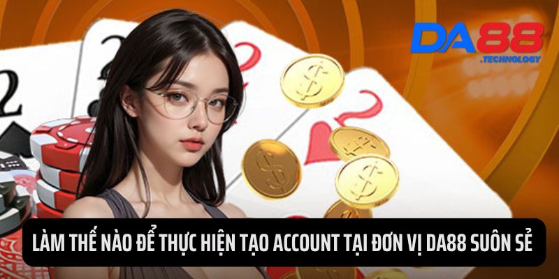 Làm thế nào để thực hiện tạo account tại đơn vị DA88 suôn sẻ 