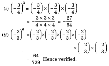 Exponents and Powers Class 7 Extra Questions Maths Chapter 13 Q8.1
