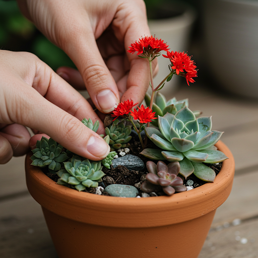 Valentine's Day Flower Arrangements with Succulents