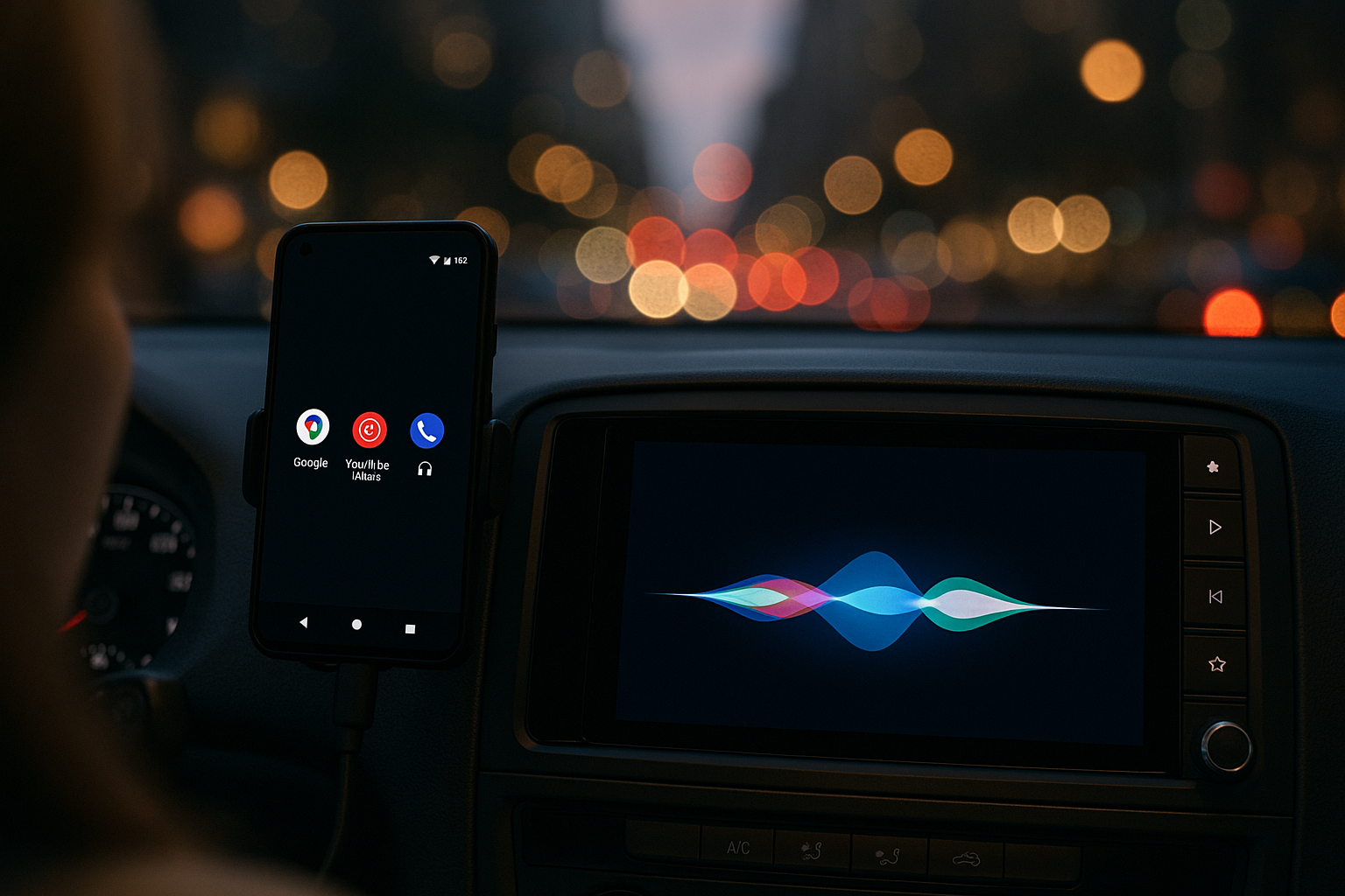 Android Auto and Siri