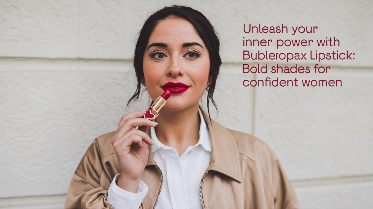 Unleash Your Inner Power with Bublenowpax Lipstick