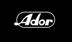 This contains an image of the ador logo