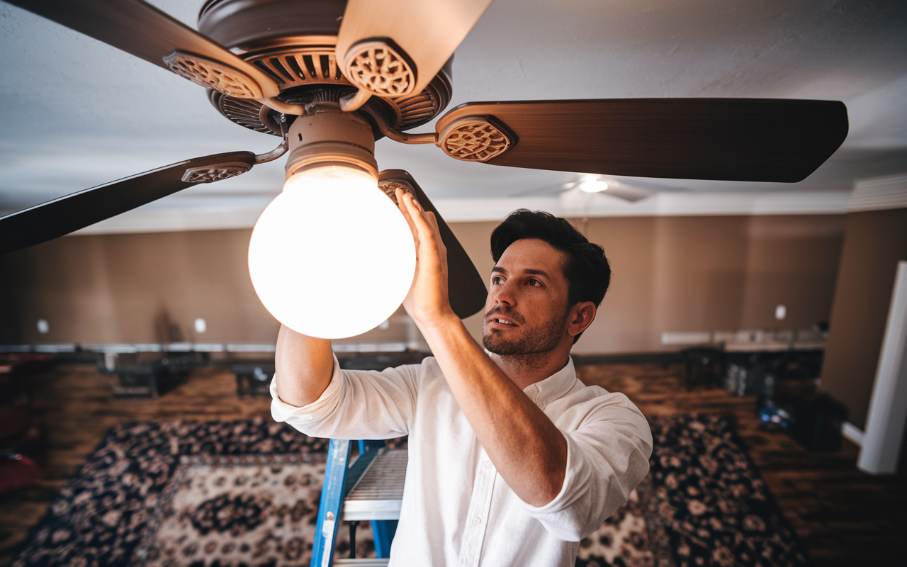 Roto F Ceiling Fan Light Bulb Replacement