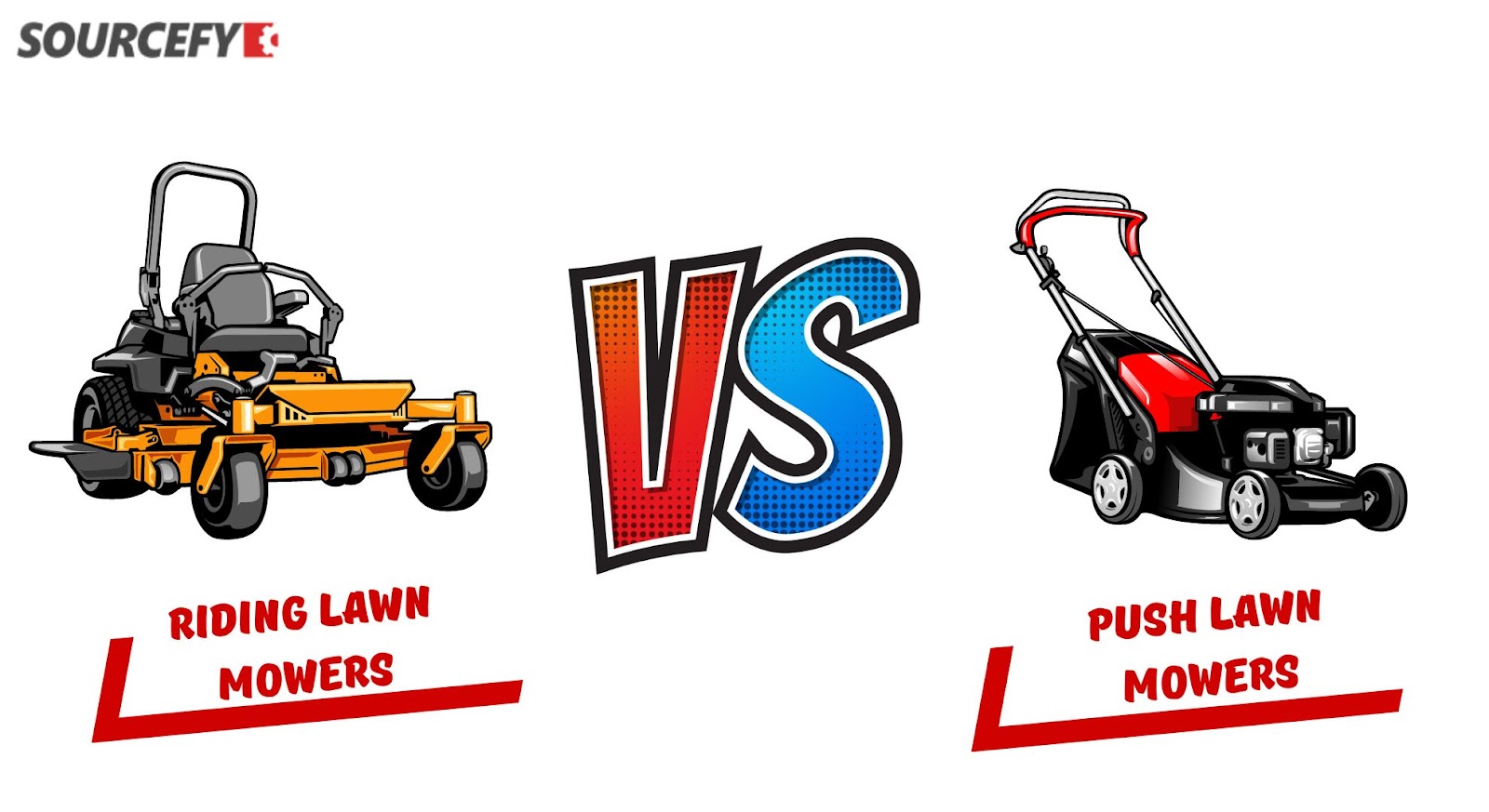 Key Differences Between Riding and Push Lawn Mowers