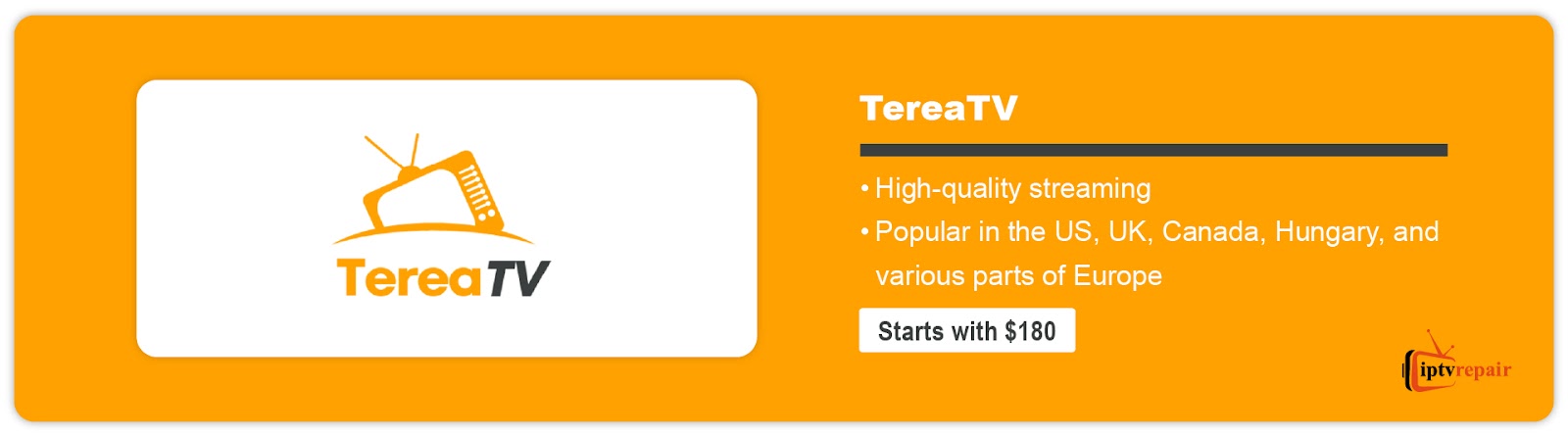 TereaTV Reseller Panel