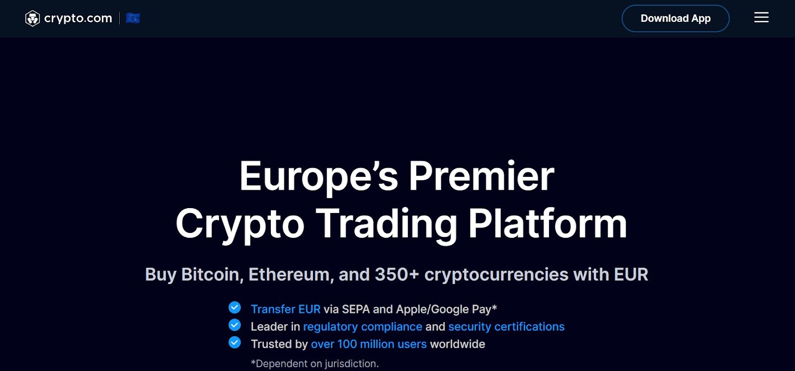 Crypto.com crypto exchange