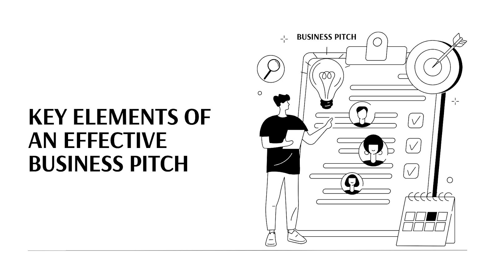 Key Elements Of An Effective Business Pitch