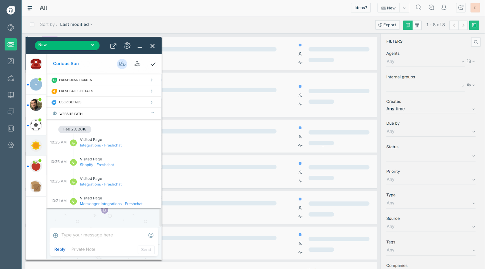 best social media customer service software freshdesk