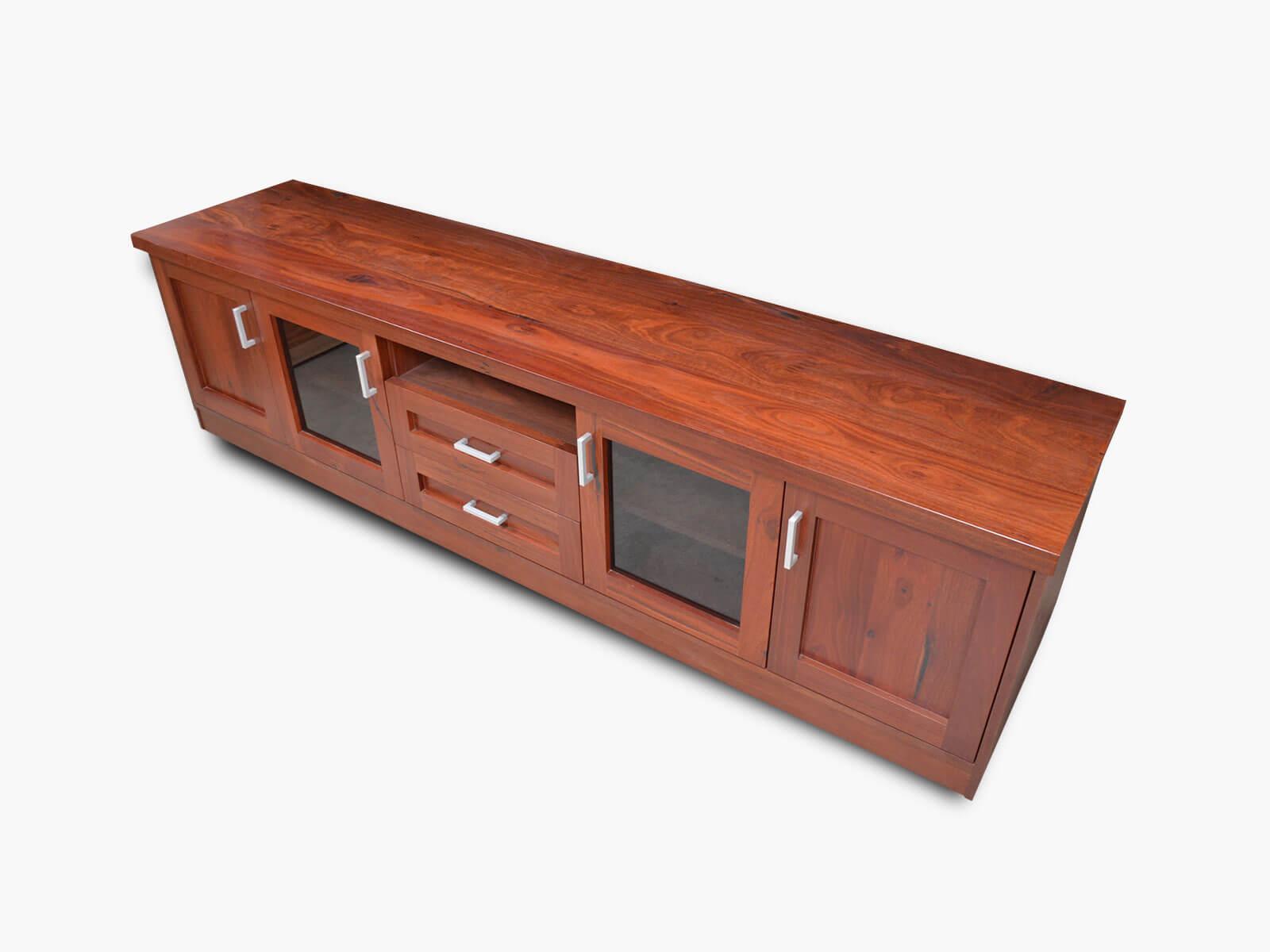 Tasmanian oak TV unit