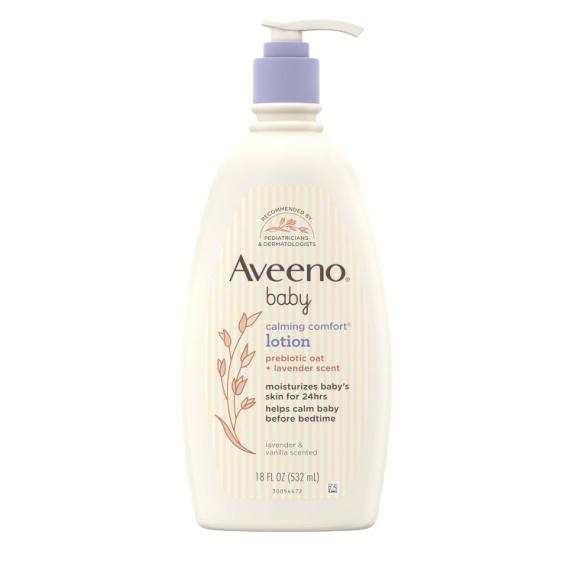 Aveeno Baby Calming Comfort Lotion, Lavender and Vanilla